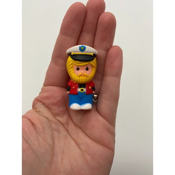 Vintage 1970s Kenner Tree Tots Boat Capitan Figurine Toy - Picture 6 of 6